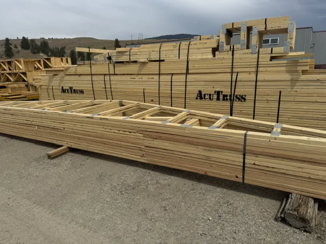 Precision-Cut Roof Truss Systems